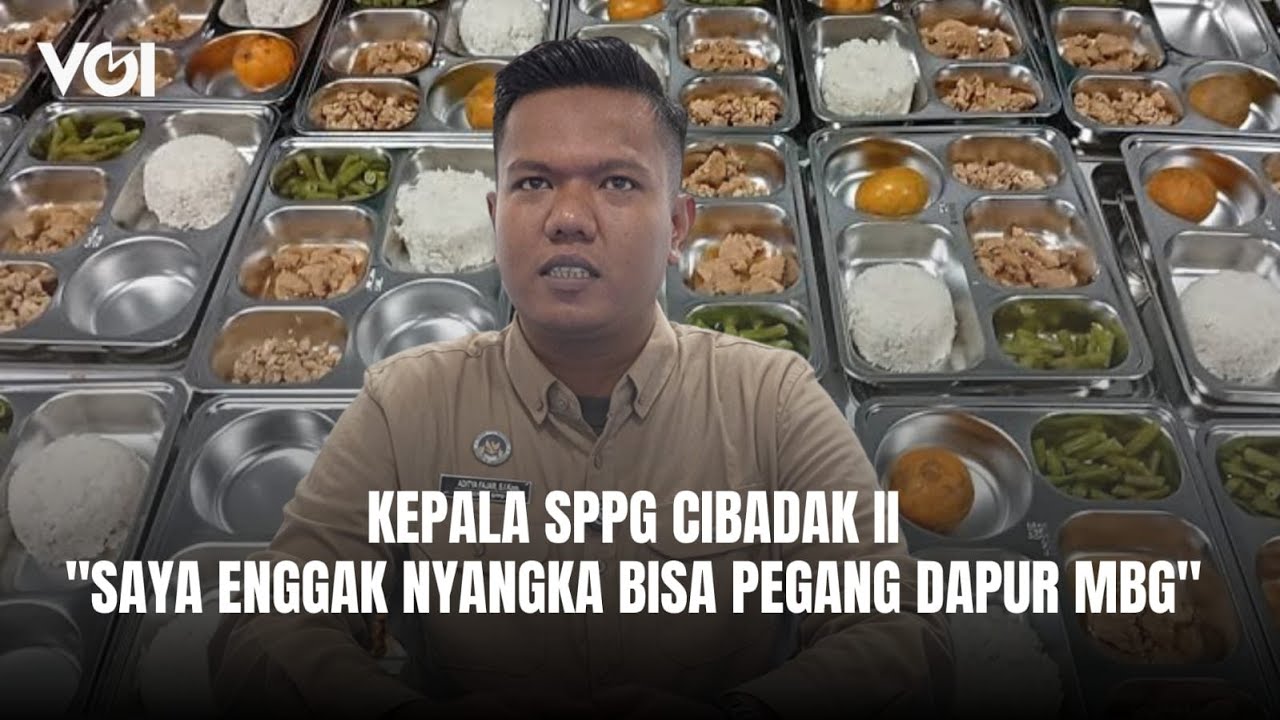 Youtube Thumnail image of : Pesan Kepala SPPG Cibadak II agar MBG Tak Makan Korban