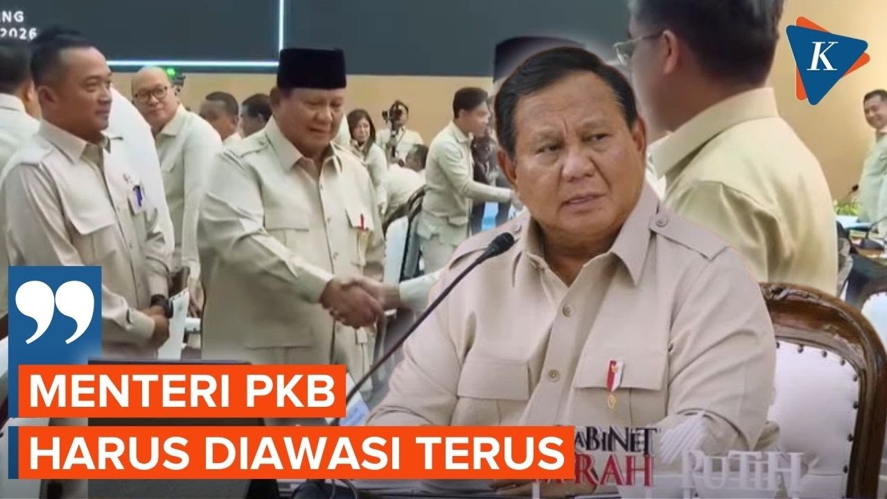 Youtube Thumnail image of : Absen Ketum Partai Satu-satu, Cak Imin Sigap Berdiri Saat Dicari Presiden Prabowo