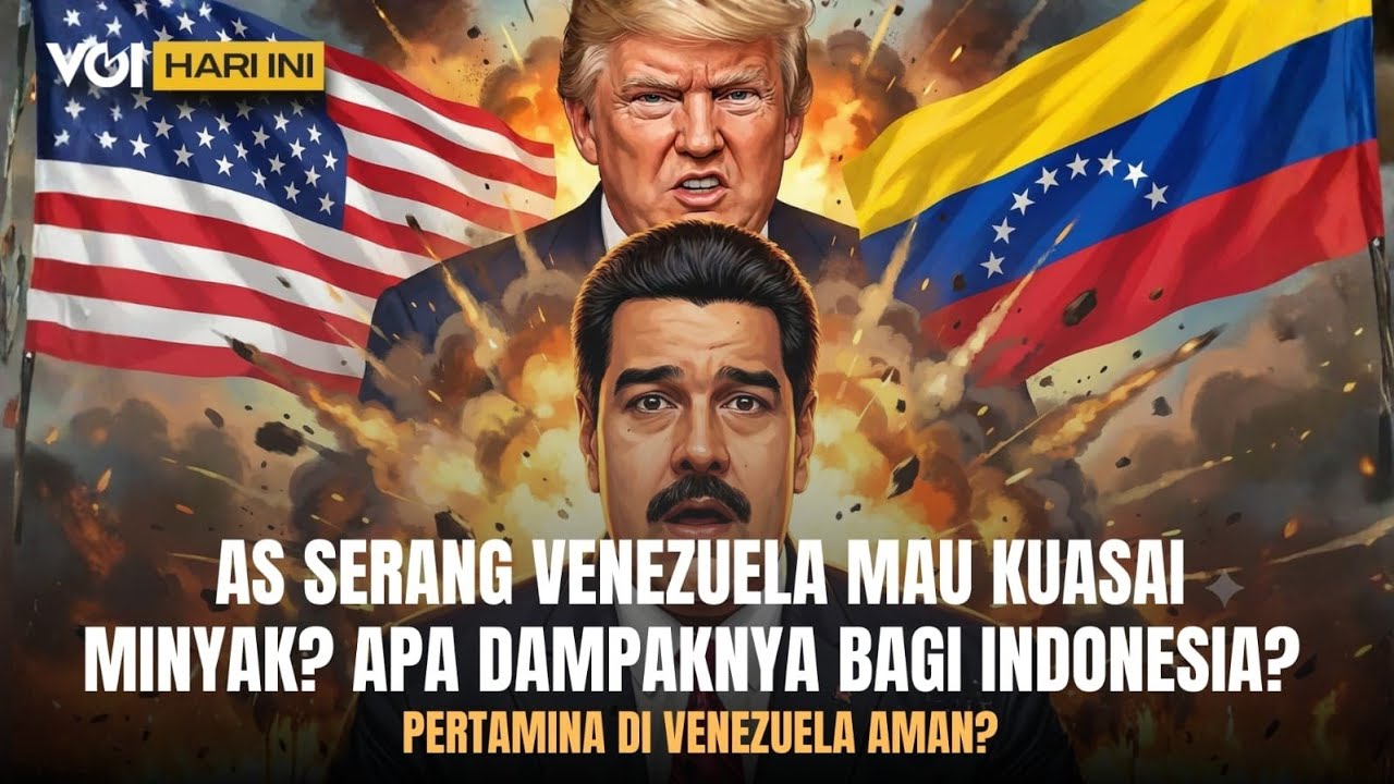 Youtube Thumnail image of : VOI Hari Ini: Trump Tangkap Presiden Venzuela Maduro, Presiden Prabowo Diminta Jadi Peacemaker