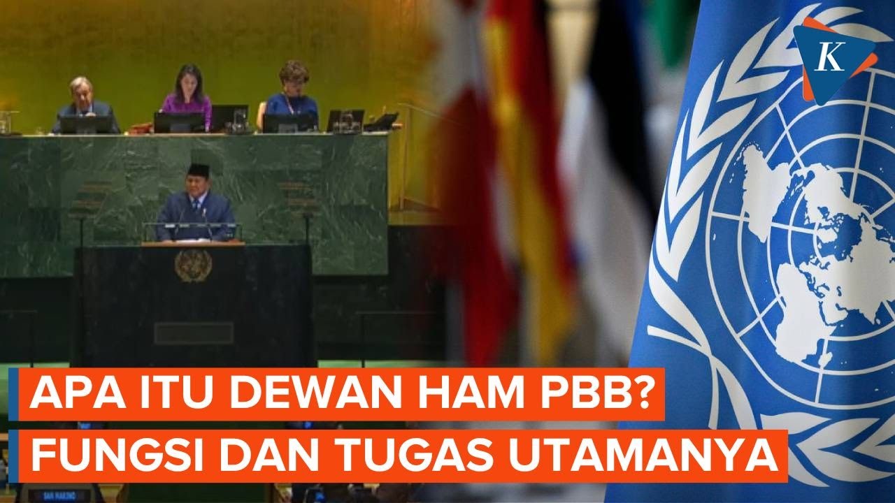 Youtube Thumnail image of : Indonesia Jadi Presiden Dewan HAM PBB 2026, Apa Peran dan Fungsinya?