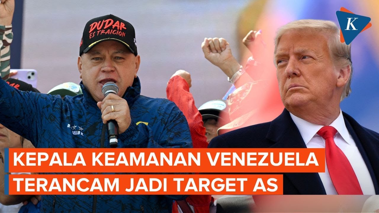Youtube Thumnail image of : Kepala Keamanan Venezuela Bisa Jadi Target AS Jika Tidak Kooperatif