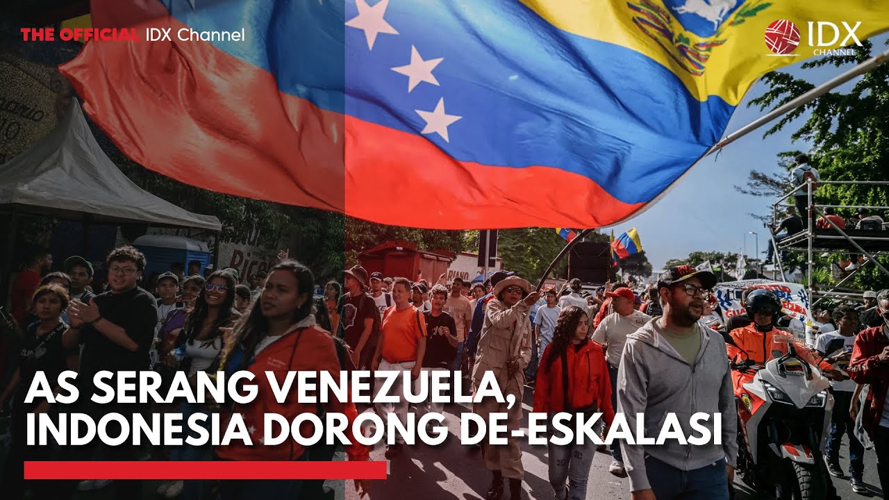 Youtube Thumnail image of : AS Serang Venezuela, Indonesia Dorong De-eskalasi | IDXC UPDATE