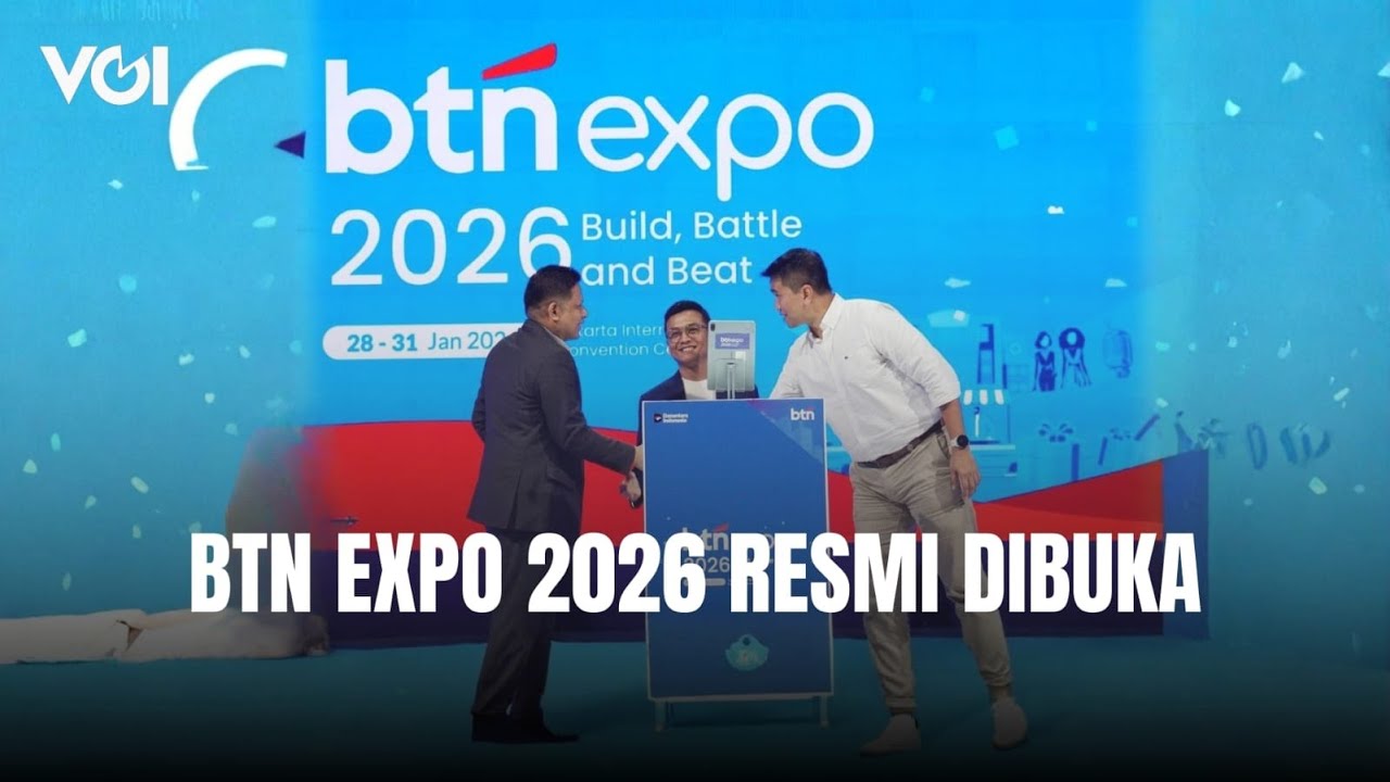Youtube Thumnail image of : BTN Expo 2026 Resmi Dibuka, Perkuat Peran Sebagai Bank Modern Lewat Ekosistem Terintegrasi