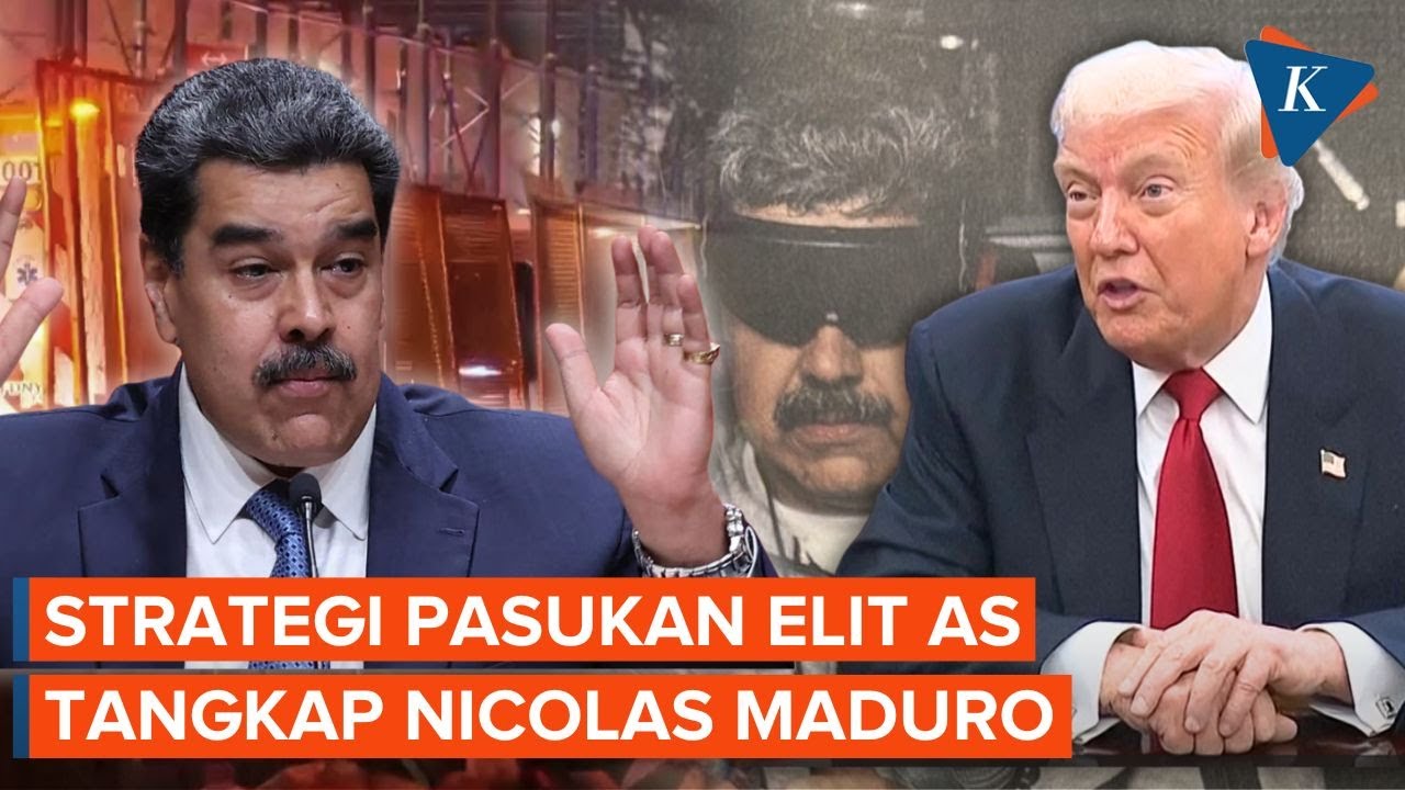 Youtube Thumnail image of : Trump Bocorkan Momen Pasukan Elite Amerika Tangkap Nicolas Maduro