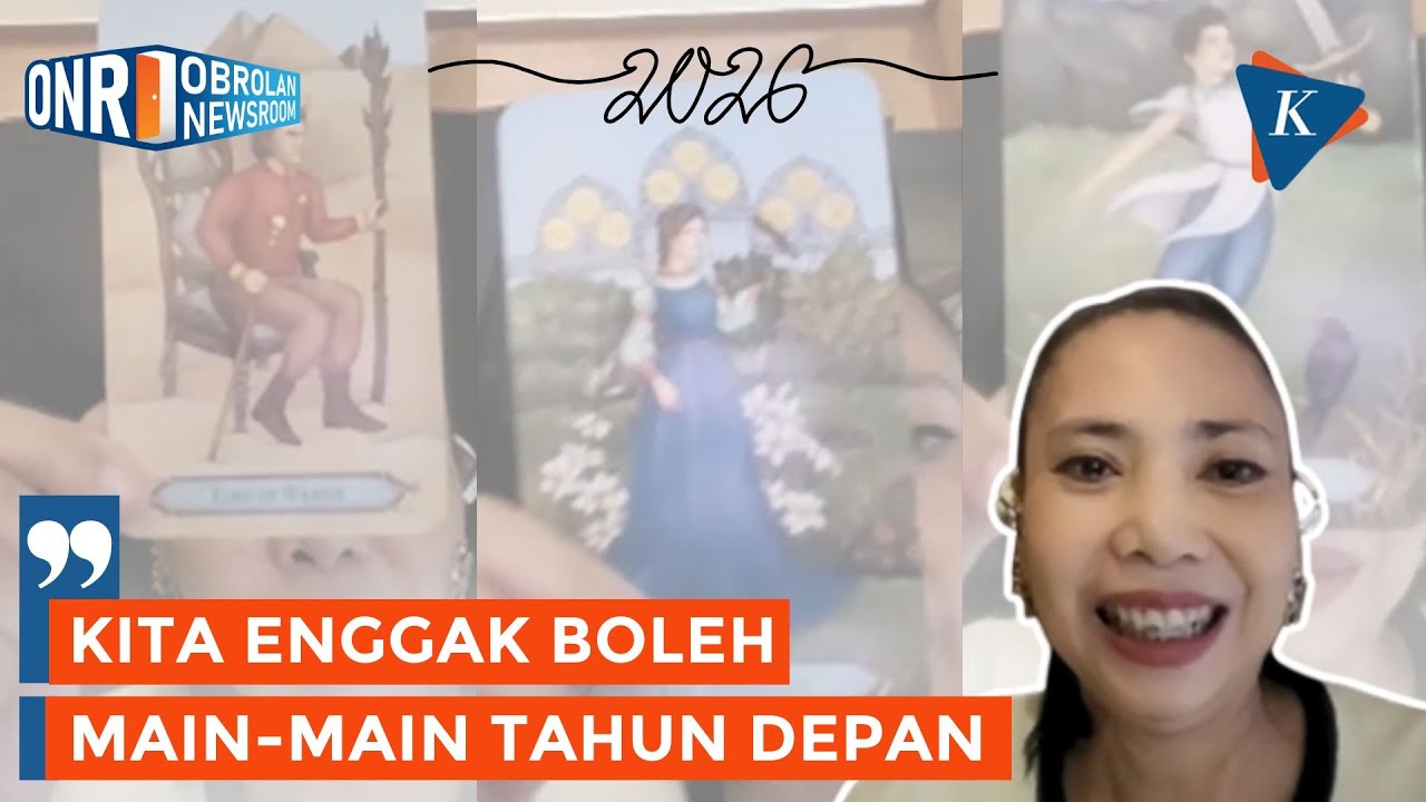 Youtube Thumnail image of : Melihat Peruntungan Indonesia 2026 dari Kartu Tarot
