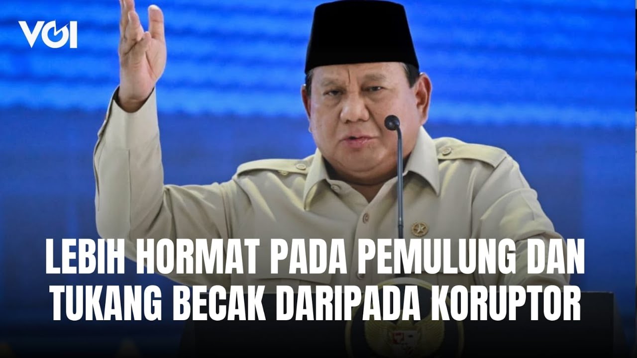 Youtube Thumnail image of : Pesan Presiden Prabowo Subianto ke Siswa Sekolah Rakyat: Jangan Malu Orang Tua Petani dan Pemulung