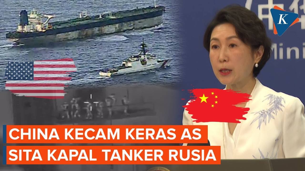 Youtube Thumnail image of : Amerika Serikat Tangkap Kapal Tanker Rusia, China: Pelanggaran Serius!