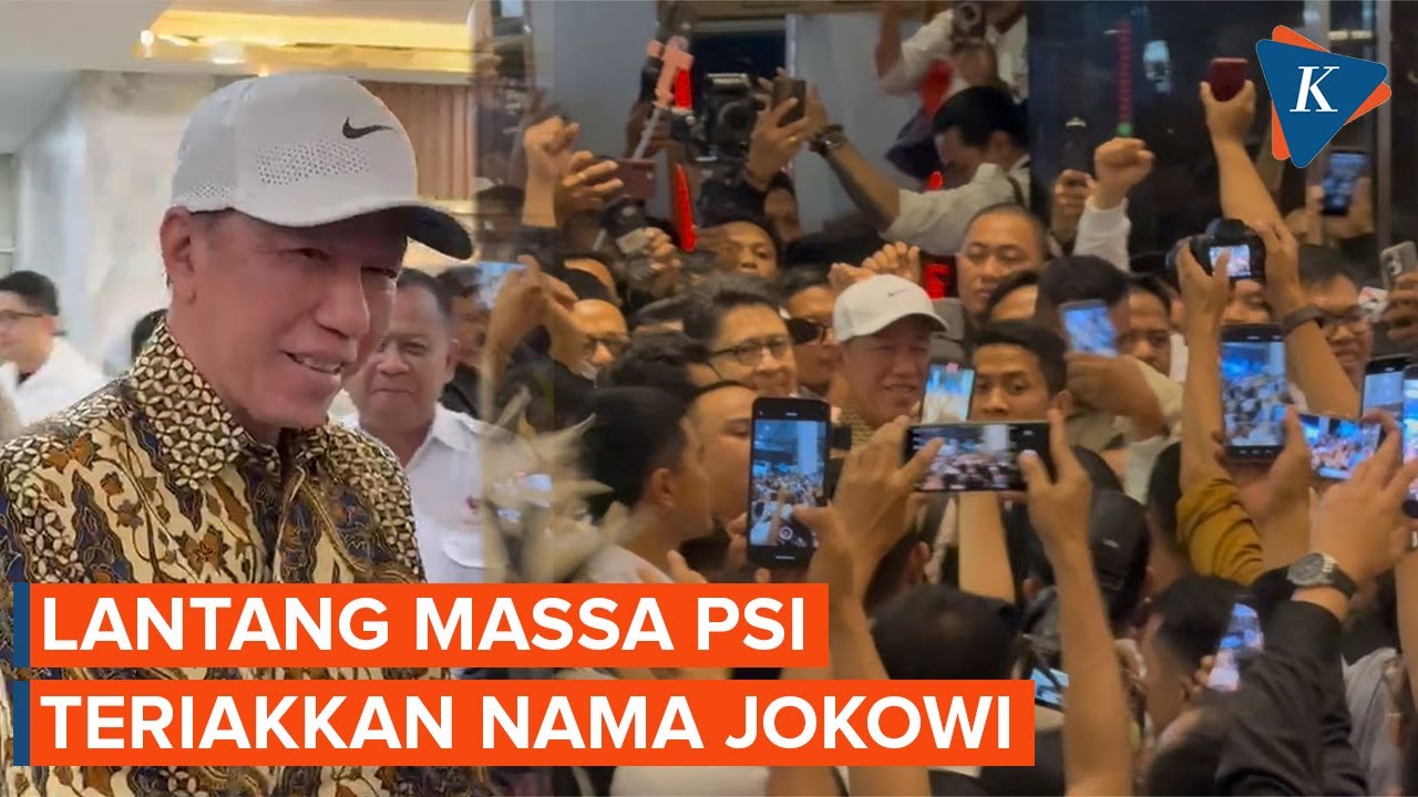Youtube Thumnail image of : [FULL] Massa PSI Sambut Jokowi di Makassar, Tiru Suara Gajah: Hu! Hu! Hu!
