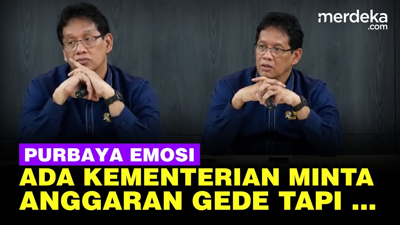 Youtube Thumnail image of : Keras! Purbaya Sentil Kementerian Sering Minta Anggaran Gede Tapi Ogah ...