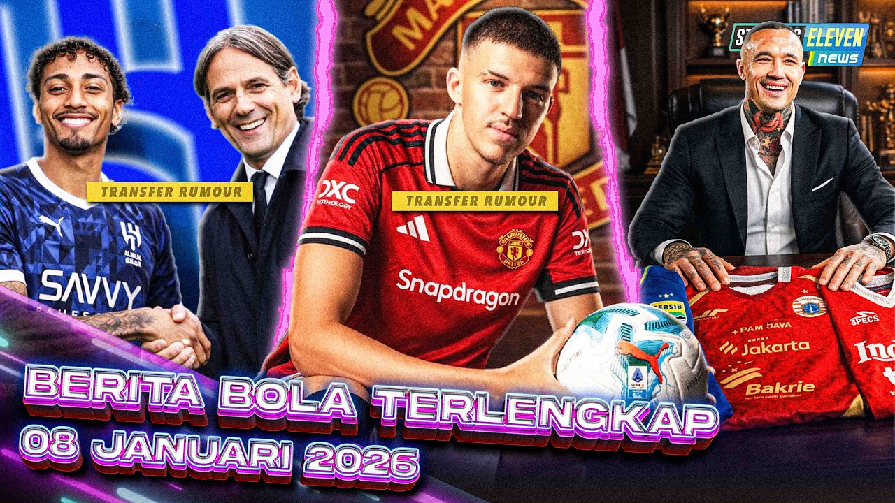 Youtube Thumnail image of : MU Serius Kejar TARIK MUHAREMOVIC 😨 NAINGGOLAN Main di LIGA 1 Lagi? 😱 Al-HILAL Mau RAPHINHA 😱