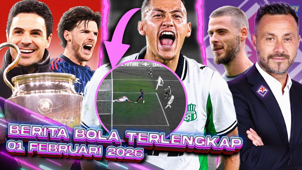 HEROIK! IDZES Juru Selamat SASSUOLO 😍 ARSENAL Diramal JUARA UCL 😂 DE ZERBI Latih FIORENTINA? 🥳