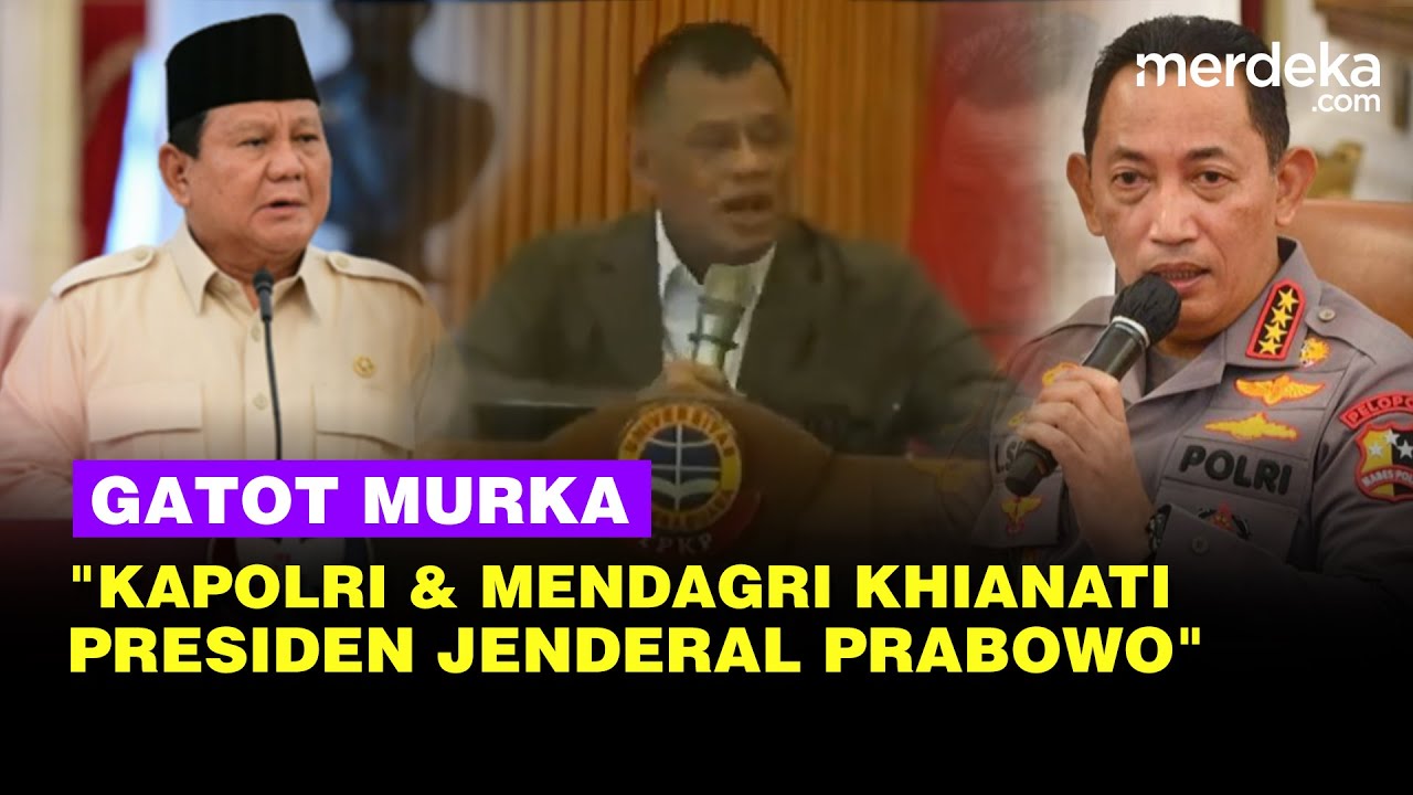 Youtube Thumnail image of : Murka Eks Panglima Kritik Kapolri Listyo & Mendagri Tito Khianati Prabowo: Saya Lindungi Presiden!