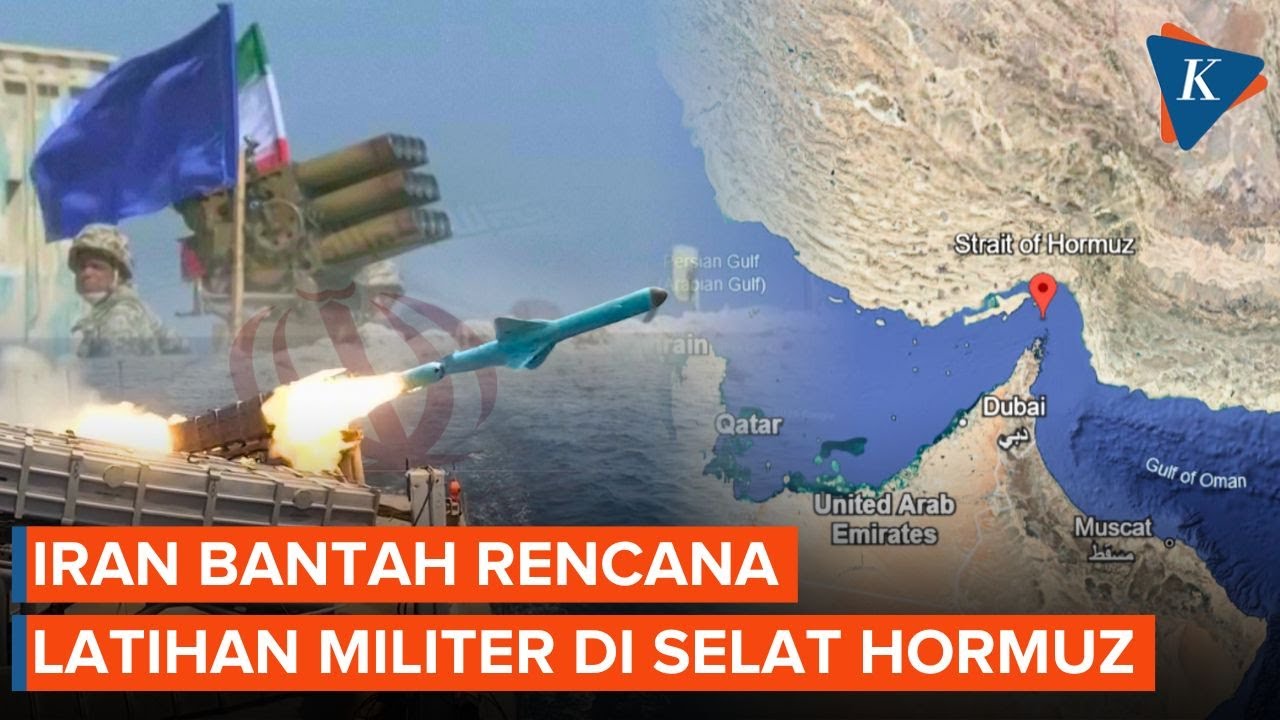 Youtube Thumnail image of : Iran Bantah Akan Gelar Latihan Perang di Selat Hormuz, Gara-gara "Gertakan" AS?