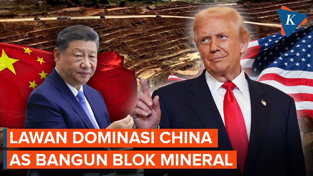 Youtube Thumnail image of : Lawan Dominasi China, AS Dorong Blok Perdagangan Mineral Penting