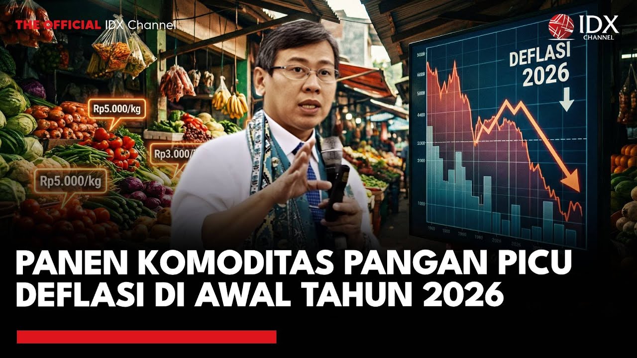 Youtube Thumnail image of : Panen Komoditas Pangan Picu Deflasi di Awal Tahun 2026 | MARKET REVIEW