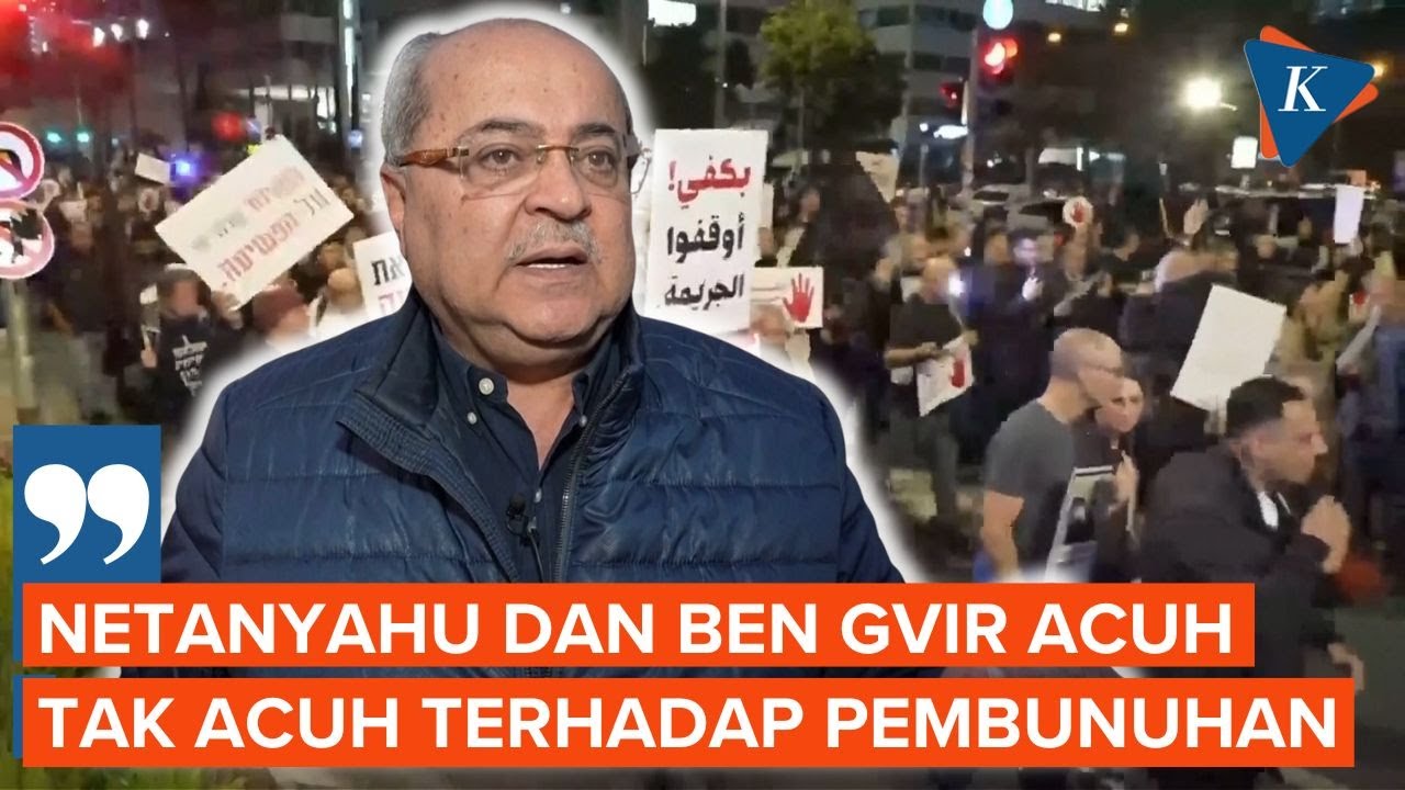 Youtube Thumnail image of : Demonstrasi Tel Aviv Soroti Ketimpangan Hukum terhadap Warga Arab