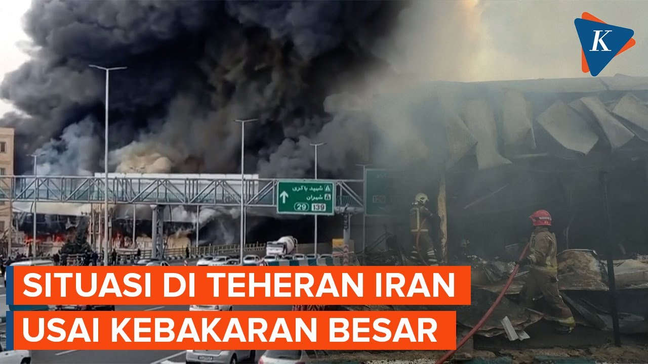 Youtube Thumnail image of : Situasi Terkini di Teheran Iran Setelah Terjadi Kebakaran Besar