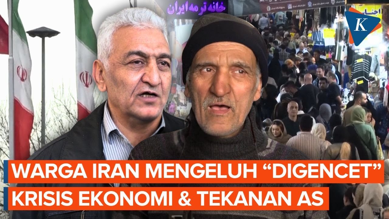 Youtube Thumnail image of : Ratapan Warga Iran Digencet Krisis Ekonomi, Diperparah Tekanan Militer AS