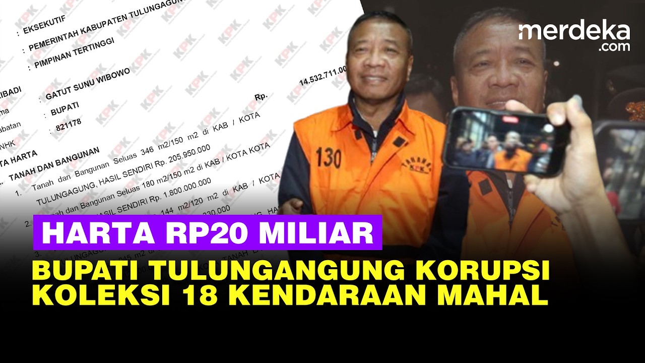 Intip Harta & Garasi Mobil Mewah Bupati Tulungagung Tersangka KPK Miliki Kekayaan Rp20,3 Miliar