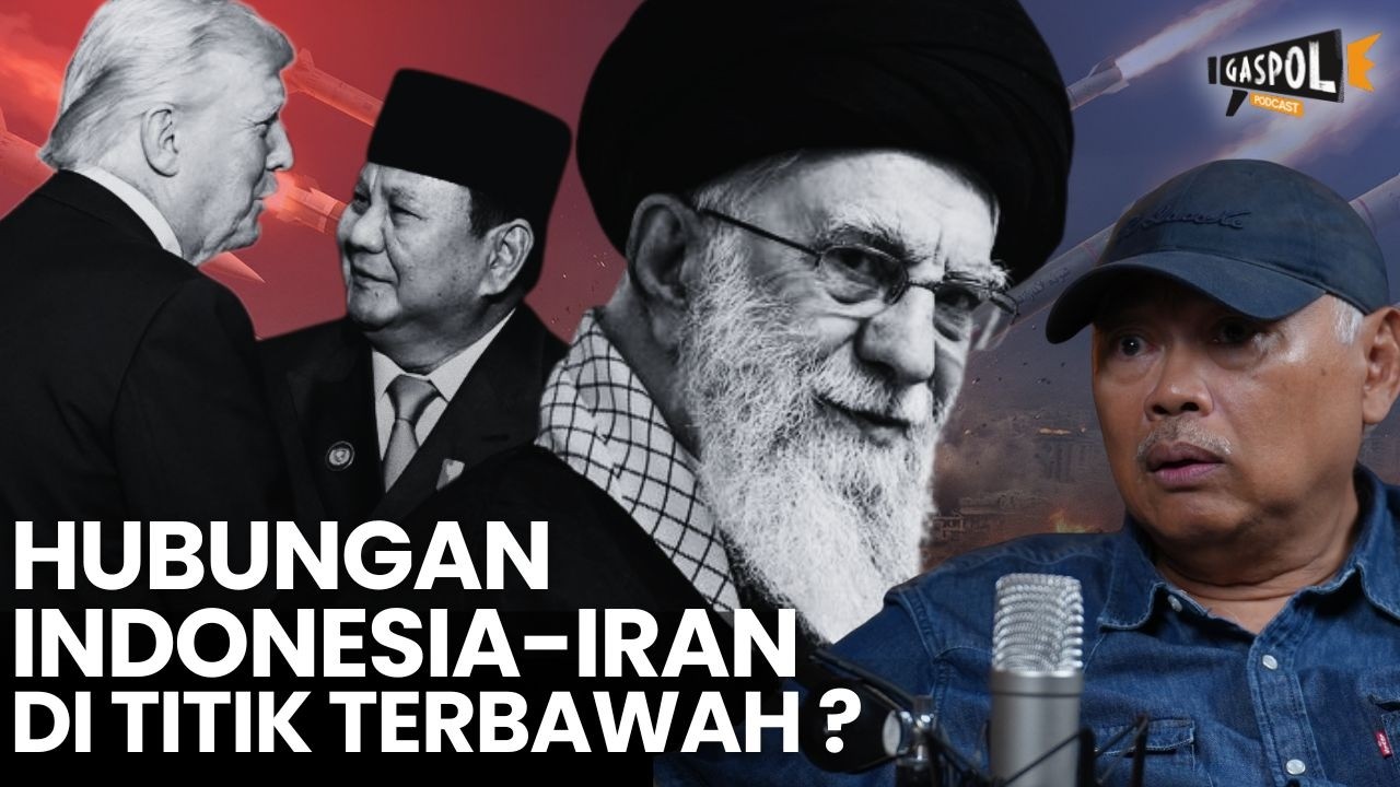 Youtube Thumnail image of : Patah Hati Iran, karena Indonesia Ikut BoP? | GASPOL Ft Dian Wirengjurit