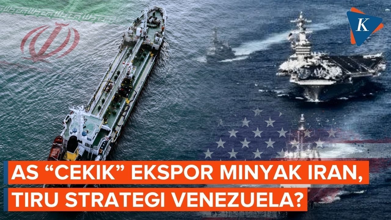 AS “Cekik” Ekspor Minyak Iran Mulai Hari Ini, Tiru Strategi di Venezuela?