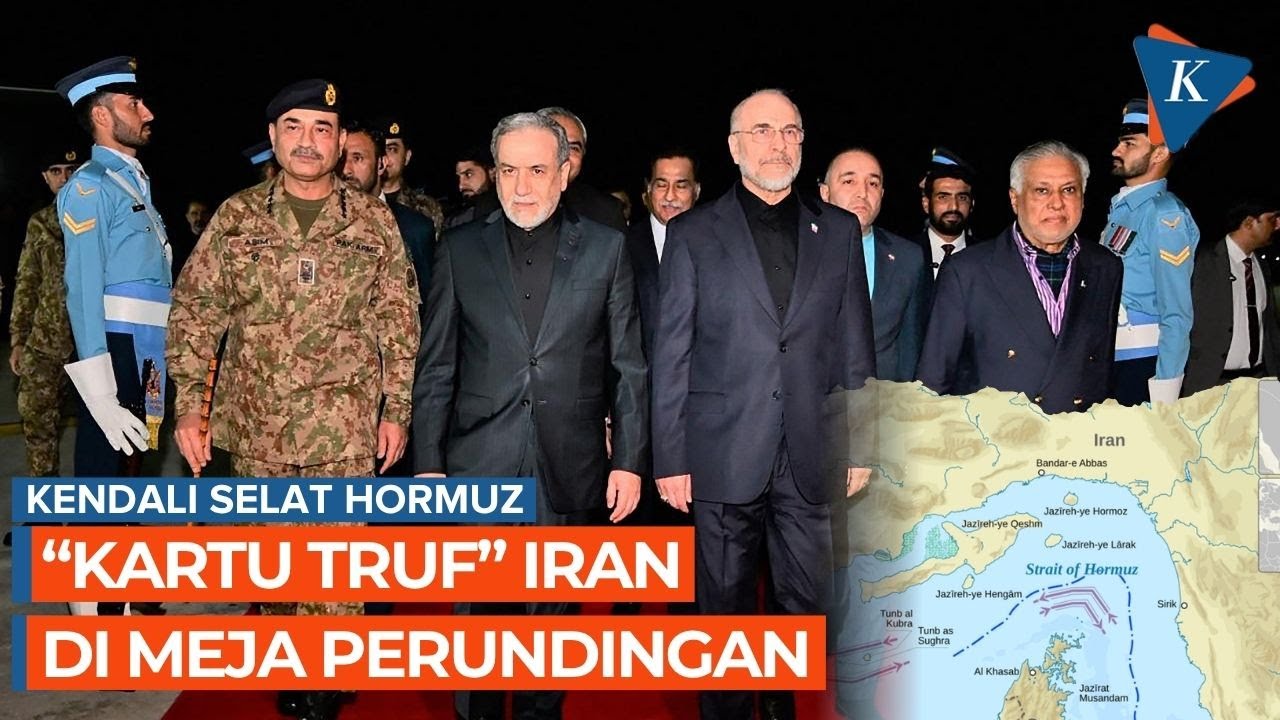 Kendalikan Selat Hormuz, Posisi Iran Kuat dalam Negosiasi dengan AS di Pakistan