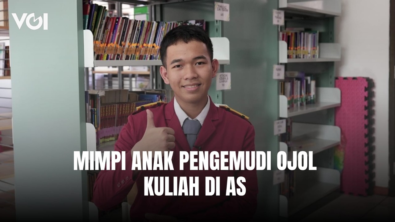 Youtube Thumnail image of : Tekad Anak Pengemudi Ojol Kuliah di Amerika Serikat Menjadi Data Analyst