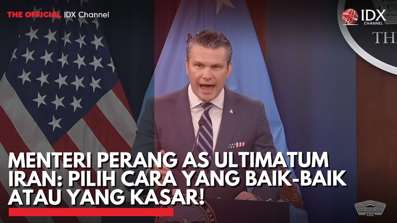 Menteri Perang AS Ultimatum Iran: Pilih Cara yang Baik-baik atau yang Kasar!