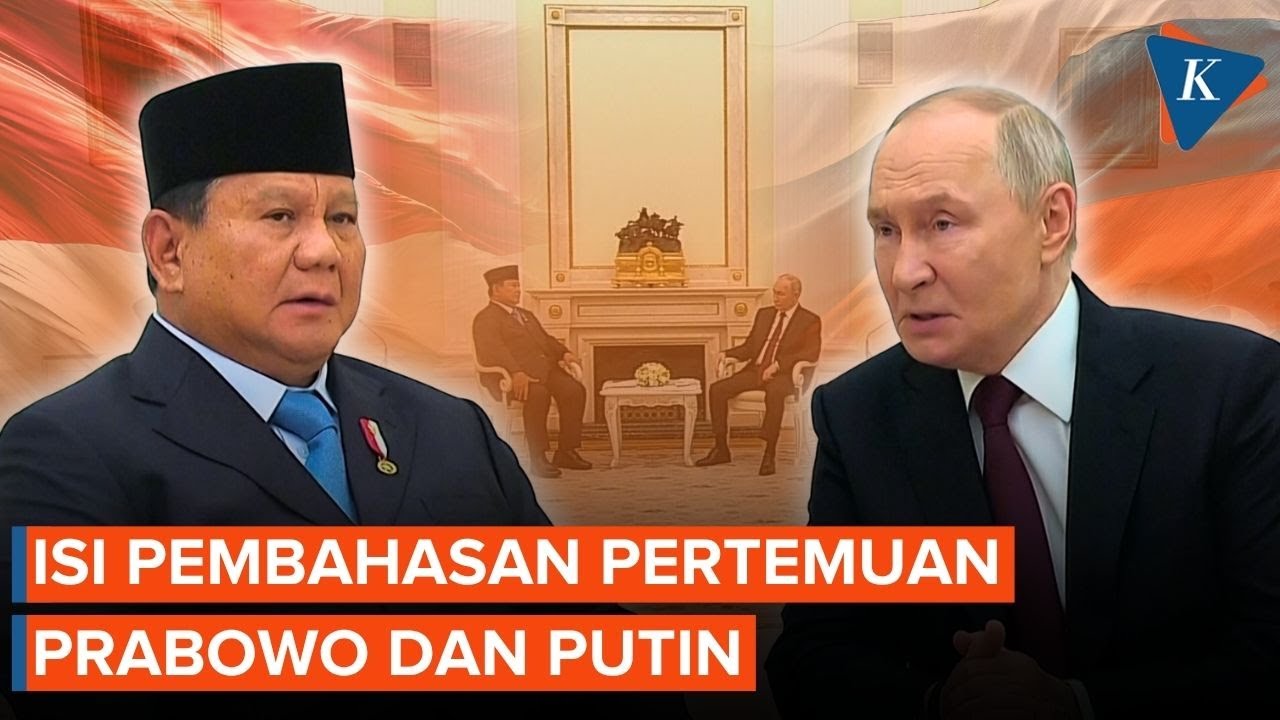Youtube Thumnail image of : Prabowo-Putin Bertemu Empat Mata Selama 3 Jam, Ini yang Dibahas!