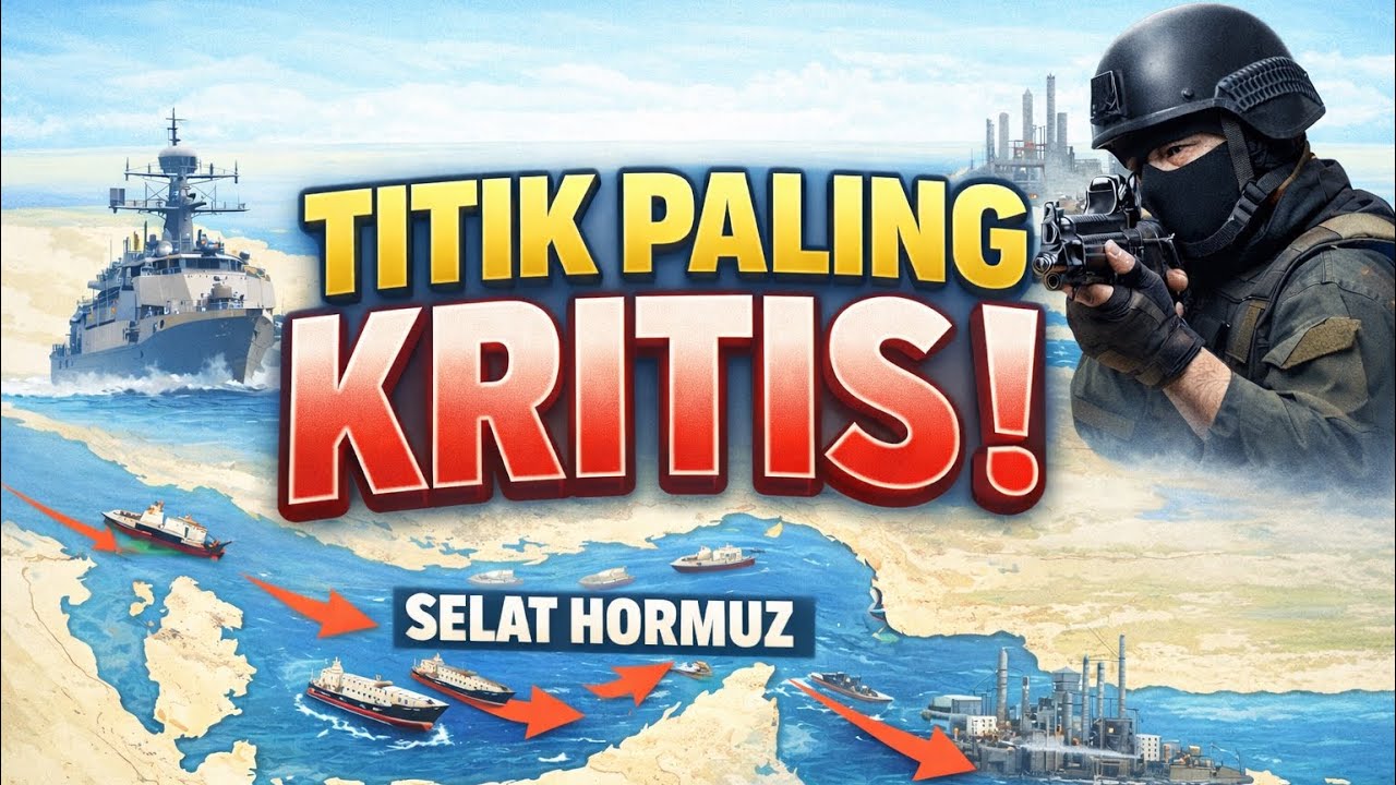 Youtube Thumnail image of : Kenapa Selat Hormuz Bisa Bikin Dunia Panik?