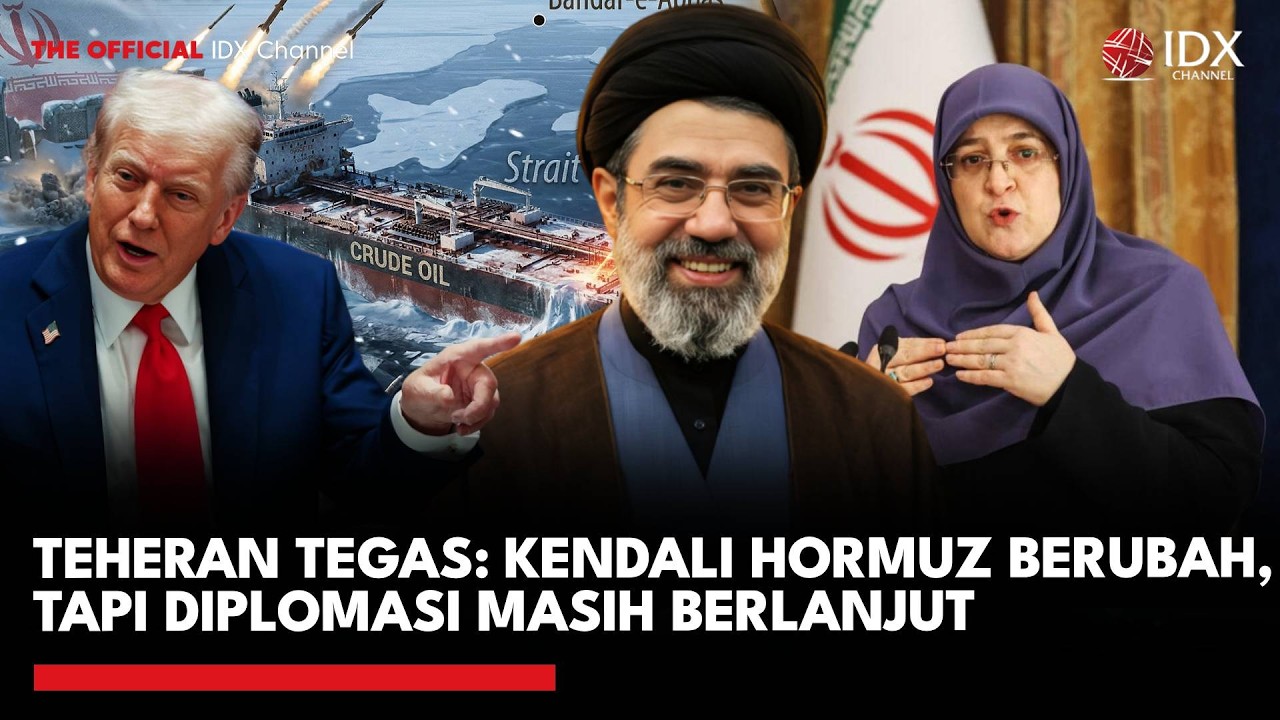 Youtube Thumnail image of : Teheran Tegas: Kendali Hormuz Berubah, Tapi Diplomasi Masih Berlanjut | IDXC UPDATE
